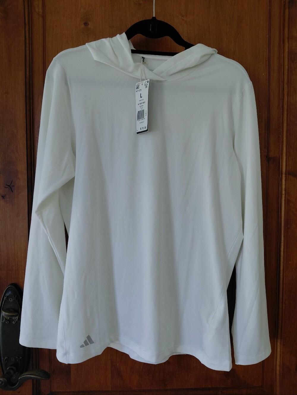 ADIDAS GOLF NWT White Perfect Hoodie size Large